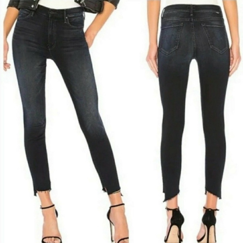 Mother The Stunner Zip Two Step Fray Wash Last Call